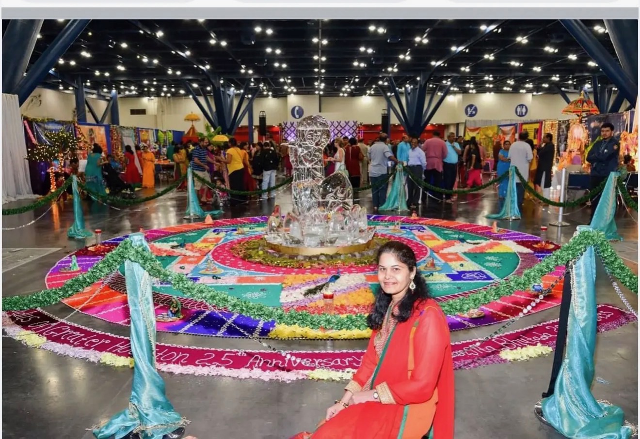 Hindus of Greater Houston — 25th Anniversary Rangoli