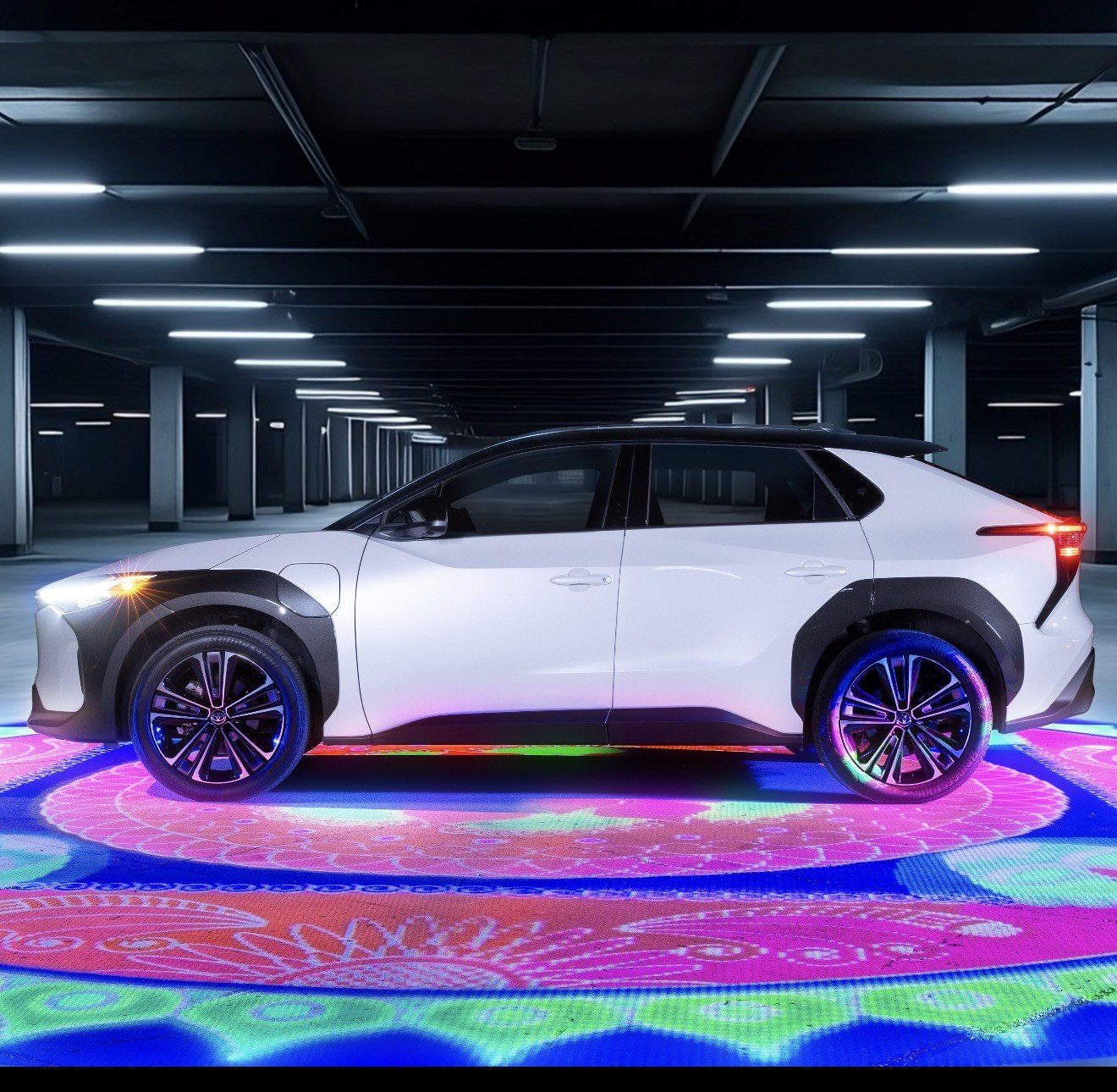 Toyota USA — bZ4X Digital Rangoli