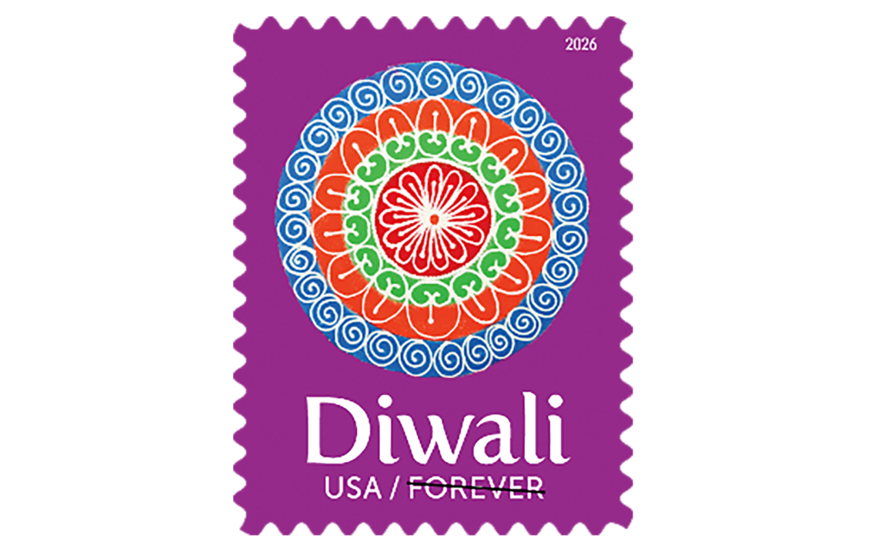 USPS 2026 Diwali Forever Stamp